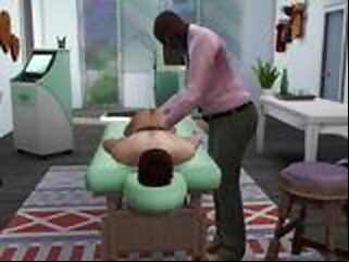 Fuck Boy having fun with two old Doctors - WhickedWhims having gay fuck