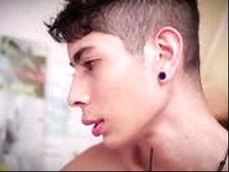 Mike Torres Sucking Big Dick Skinny Twink Magic C Until He Cums on His Tongue torres gay mike