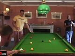 Alphamales.com - Pool Hall Fuck pool gay alphamales