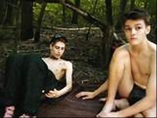 Two Friends Decided to Have Some Fun in Nature After the Picnic Was Over. decided gay friends
